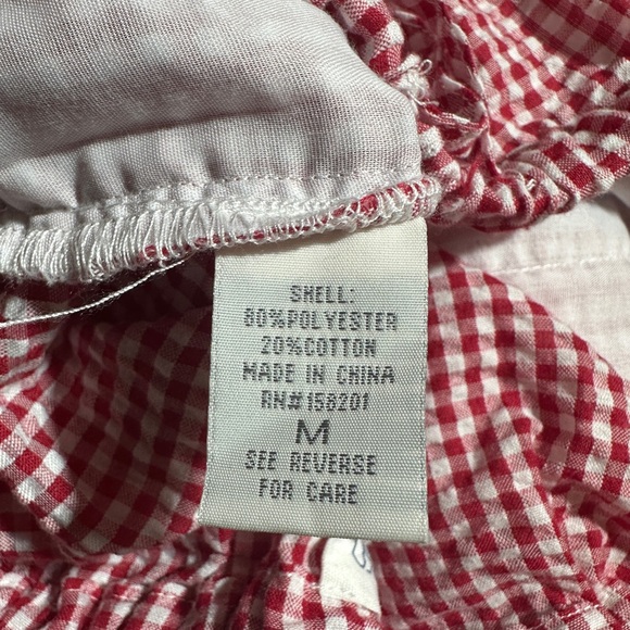 Red and White Checkered Pants - Picture 5 of 5